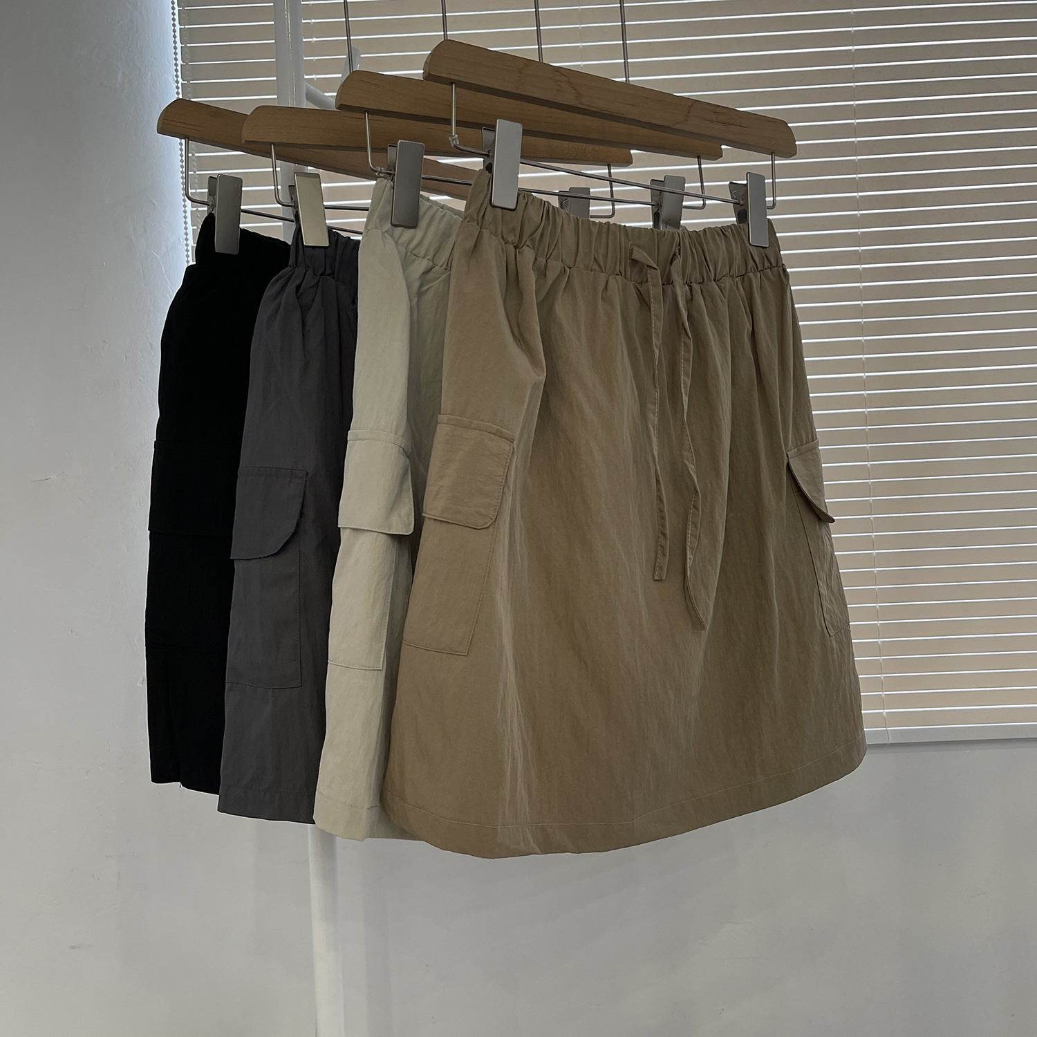 Workwear Parachute SkWomens Workwear Skirtsirt Women's Summer American Street - Mubimart