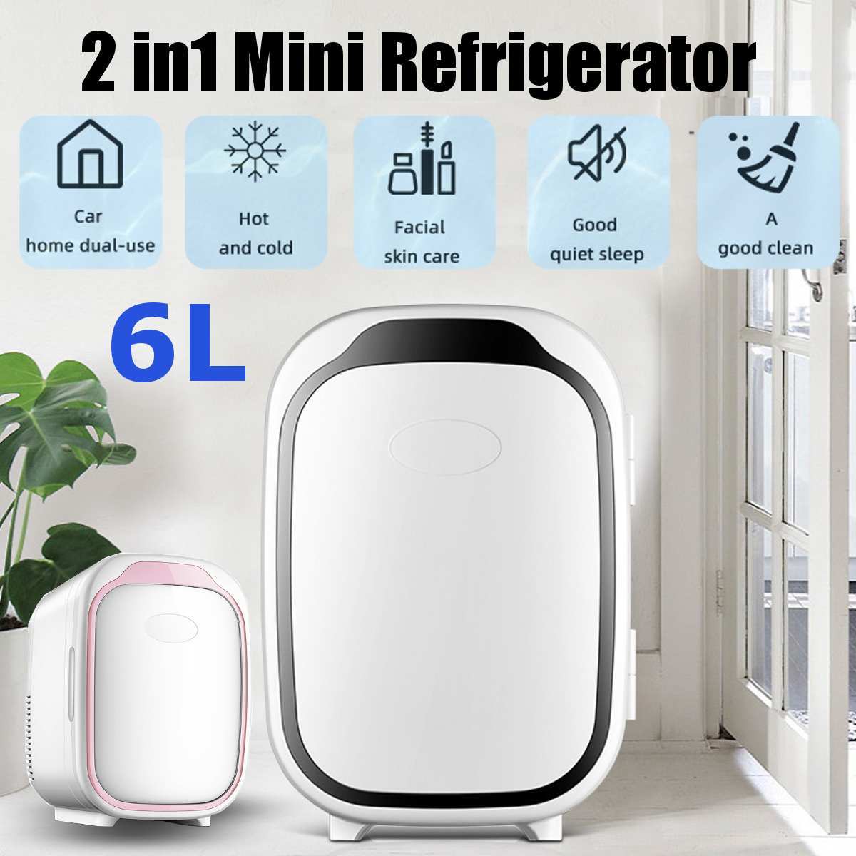 6L mini refrigerator for car - Mubimart - Mini refrigerator 