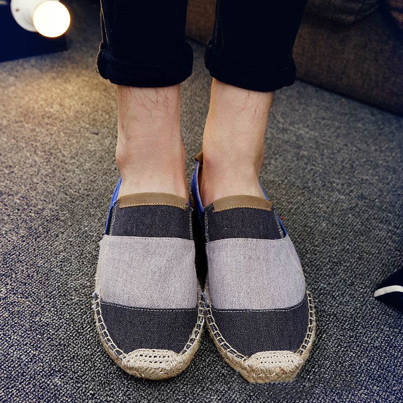 Fisherman's Handmade Espadrilles Linen Espadrilles - Mubimart