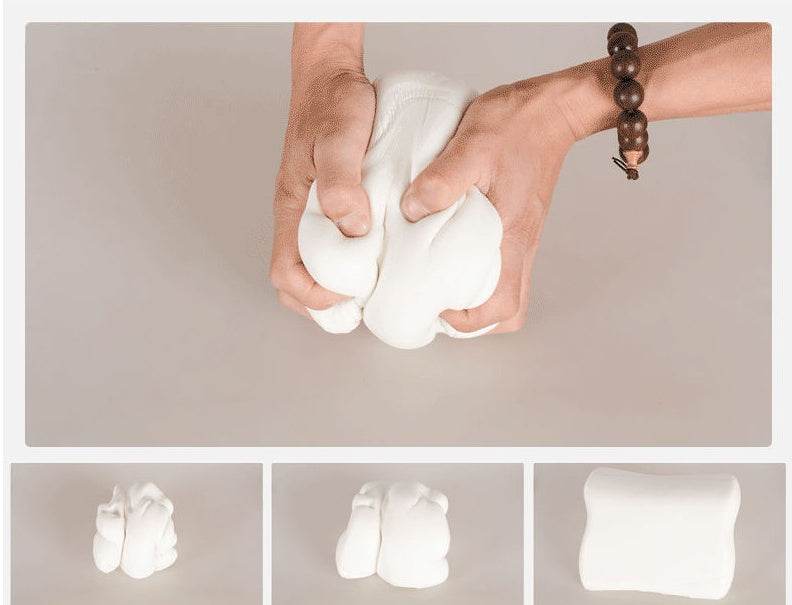 Car Headrest Neck Protector Backrest Car Seat Pillow Lumbar Pillow Memory Foam - Mubimart