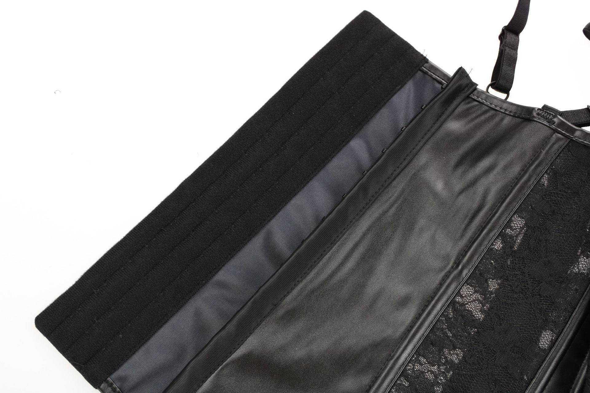 Garter Belt Shaping Top And Underwear - Mubimart