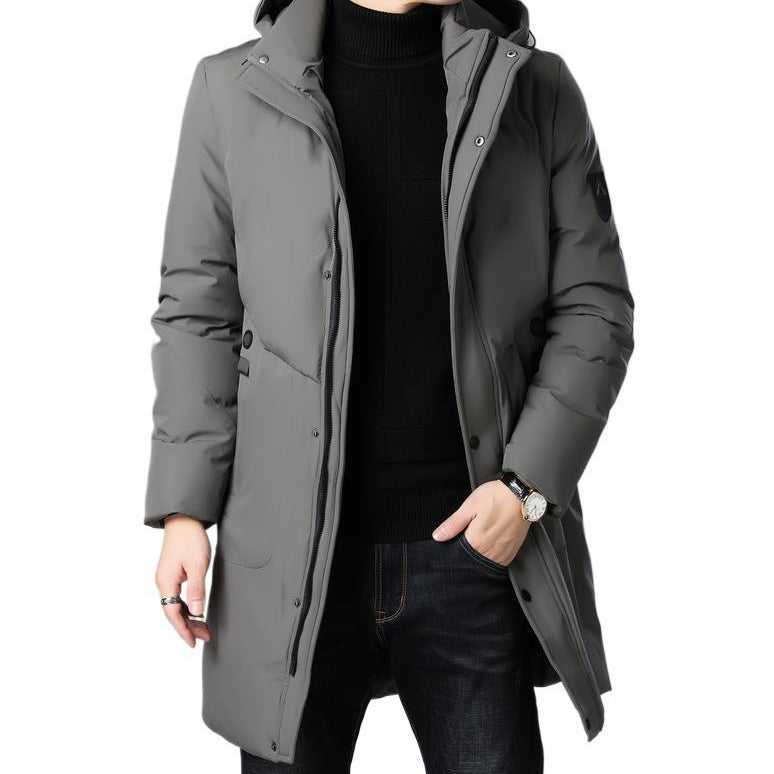 Kapuzenmantel Baggy Coat Herren