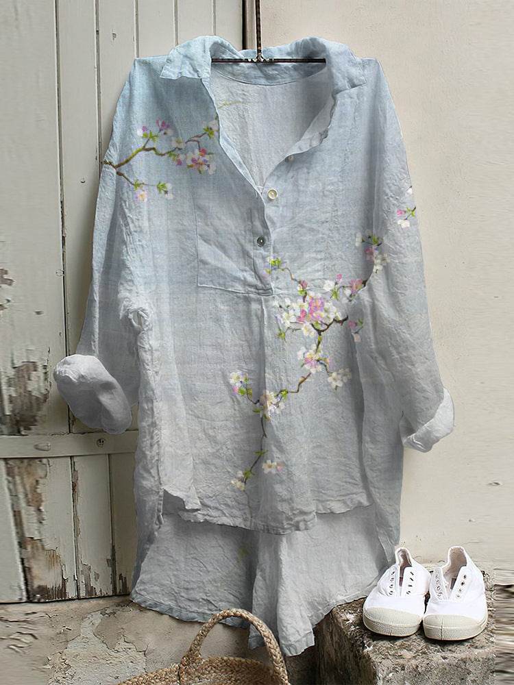 European And American Autumn And Winter Plus Size Women's Clothes Shirt Dress 3D Printing - Mubimart
