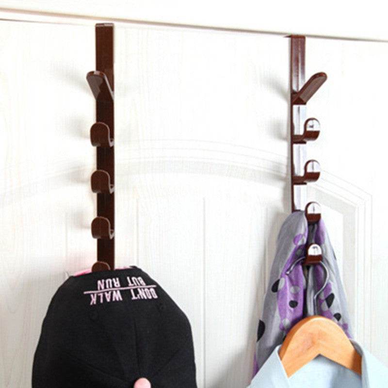 Creative Multi-purpose Five-Segment Hooks Towels And Hats With 5 Seamless Hooks - Mubimart