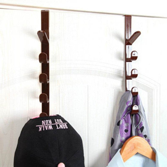 Creative Multi-purpose Five-Segment Hooks Towels And Hats With 5 Seamless Hooks - Mubimart