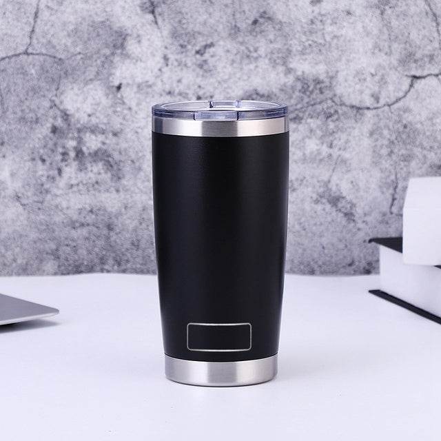 20oz Travel Mug Yetys Ice Cup Tumbler 304 Stainless Steel Do - Mubimart