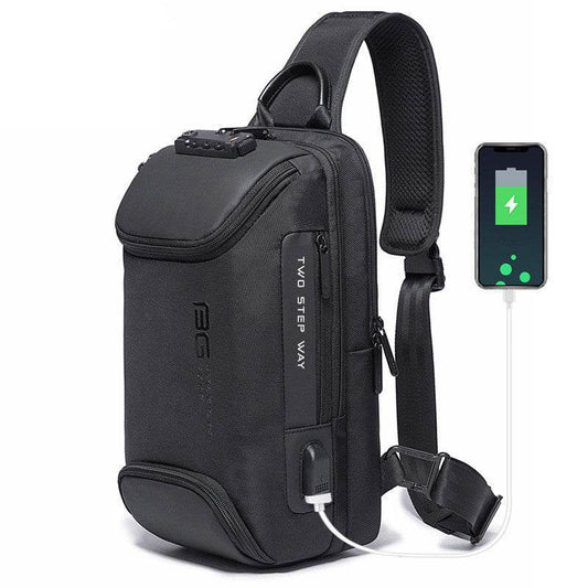 Fanny Pack For Men Waist Chest Bag Sling Bag Mens College - Mubimart