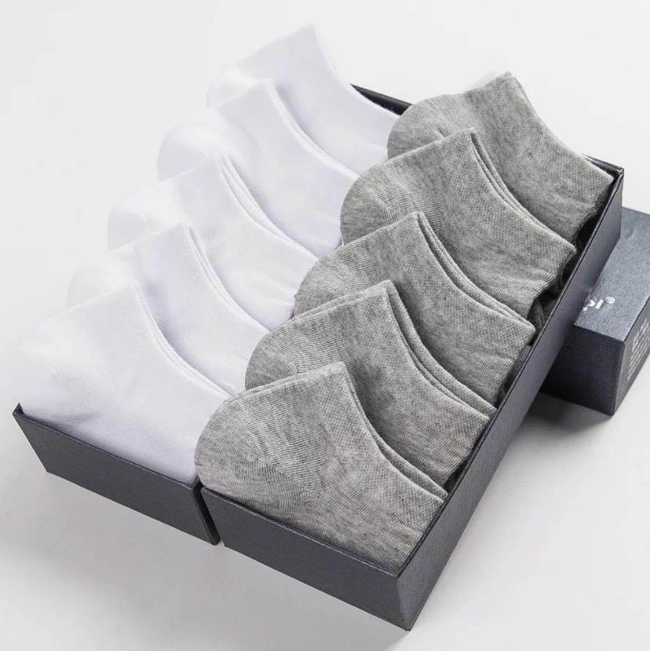Male Socks Deodorant And Sweat-absorbing Short Low-top - Mubimart