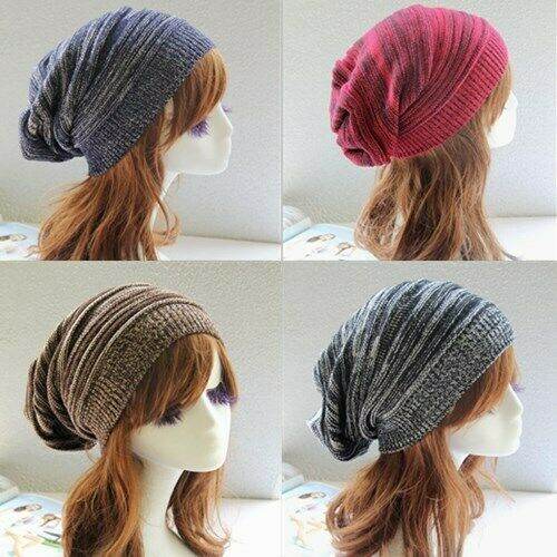 Warm Woolen Yarn For Men And Women Couple Hats - Mubimart