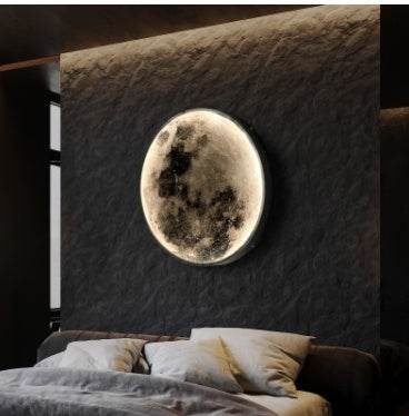 Bedroom Bedside Moon Wall Lamp - Mubimart