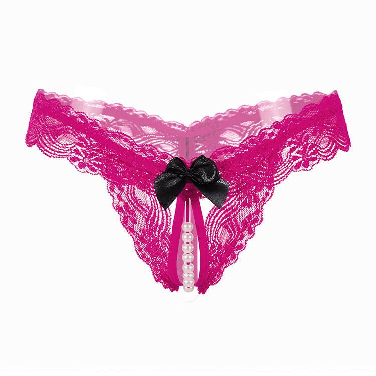 Sexy Pearl Thong High Elastic - Mubimart