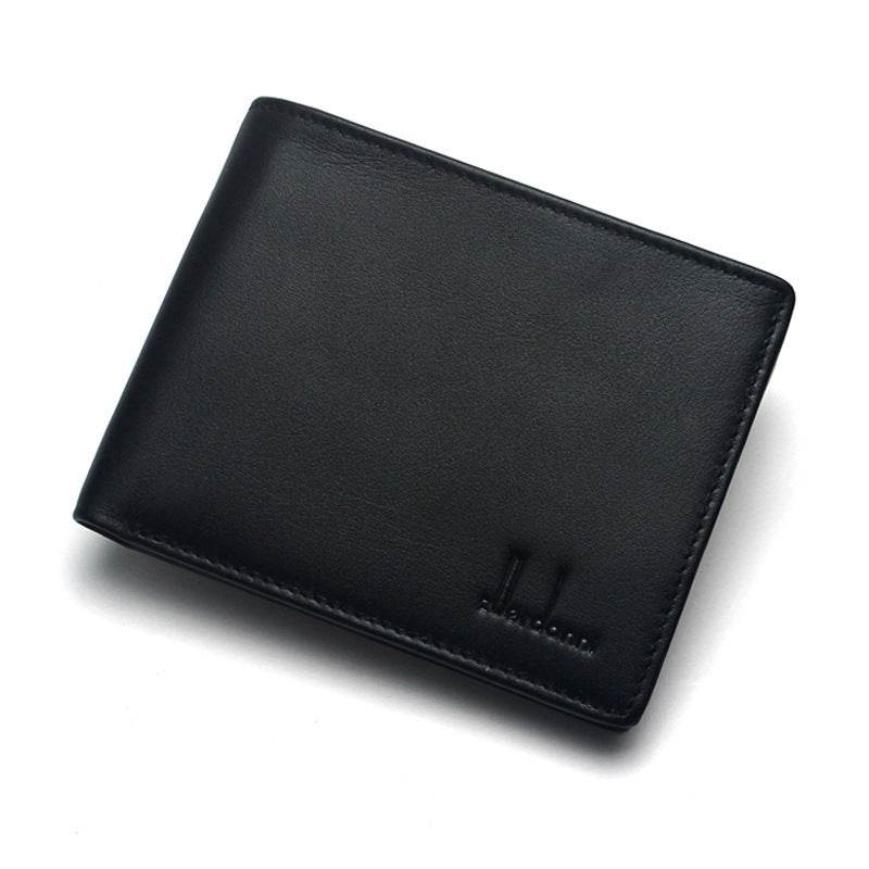 Men's Cowhide Business Driver's License Wallet - Mubimart