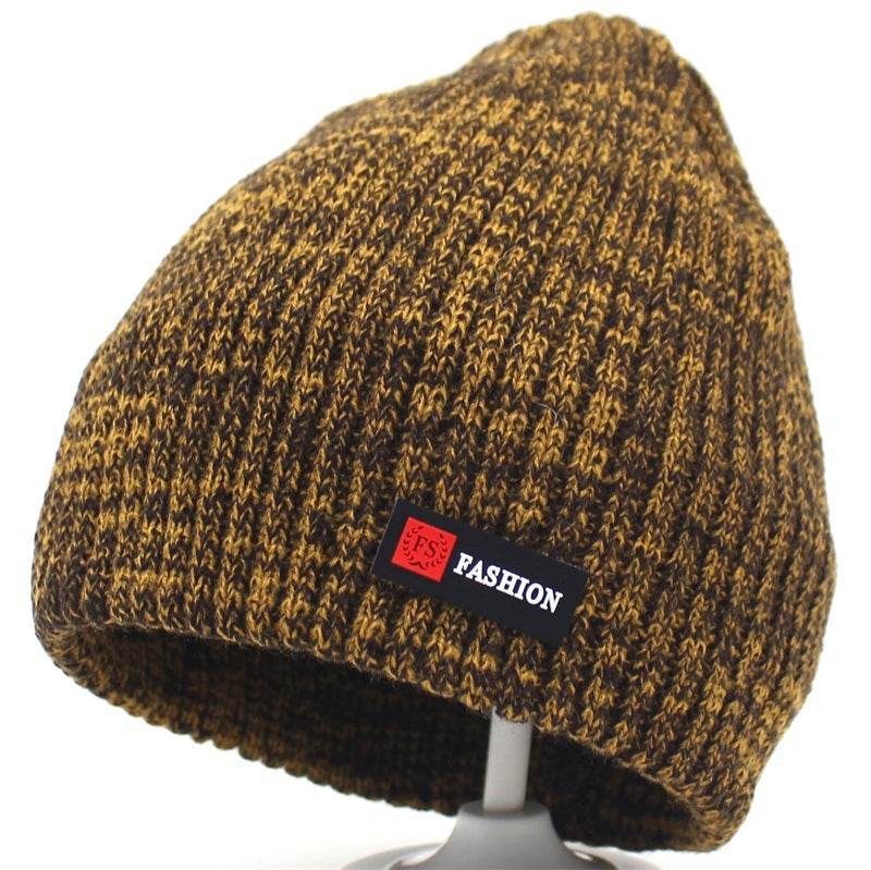 Men And Women Can Wear Fashion Letter Knitted Hats - Mubimart