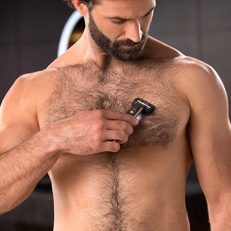 Wireless Rechargeable Precision Shaver Straight Shaver For Men Shaving Machine With Blades Shave Cassettes For Beard Shavette - Mubimart