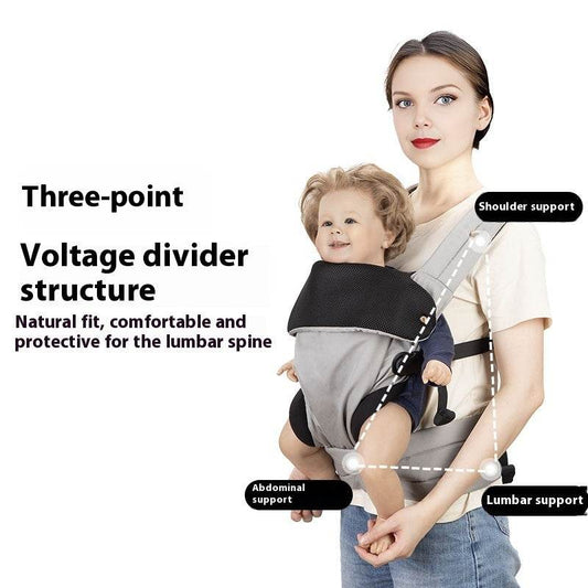 Baby Carrier Strap Baby Shoulder Front And Back Cotton - Mubimart