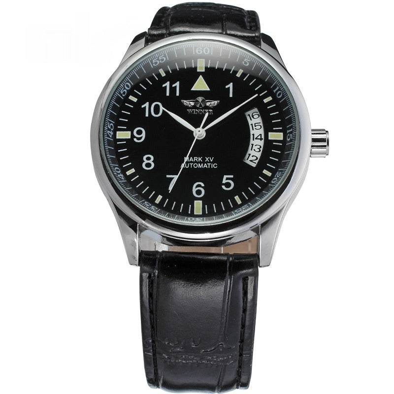 Calendar Digital Mechanical Watch Men Women Automatic Mechanical Watch - Mubimart