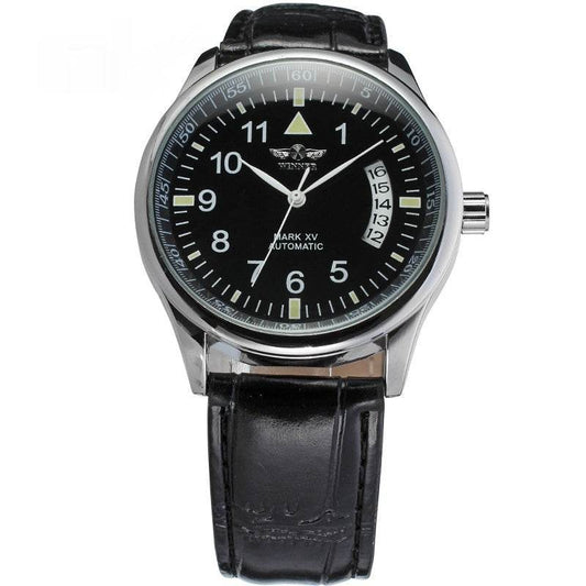 Calendar Digital Mechanical Watch Men Women Automatic Mechanical Watch - Mubimart