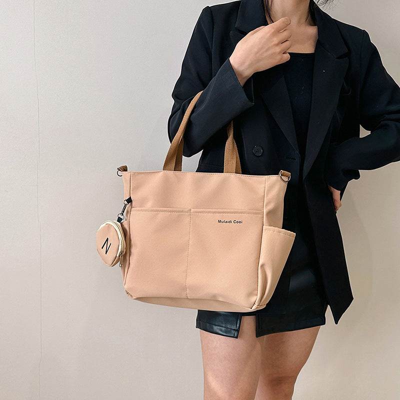Women Shoulder Crossbody Bag Canvas Tote Messenger Bag 2024 Ladies Hand Bags Female Handbag - Mubimart