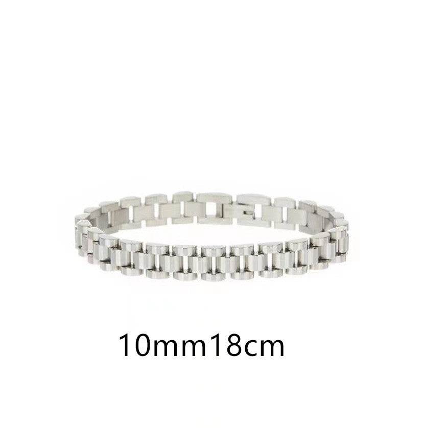 Titanium steel bracelet for men - Mubimart