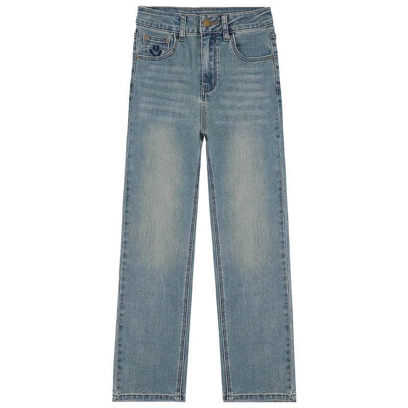 Fashion Personalized Straight Jeans For Women - Mubimart