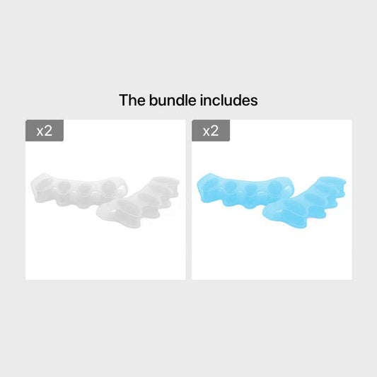 Silica Gel Bunion Protector Toe Separator Corrector - Mubimart