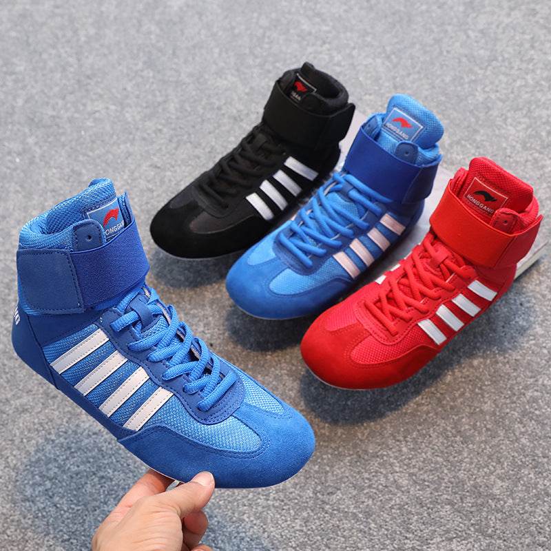 Wrestling Shoes Men And Women Training Boxing Shoe - Mubimart