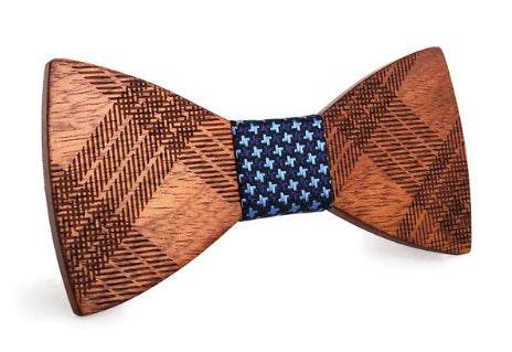 Bow Tie Wood Bow Tie Men's Wood Bow Tie - Mubimart