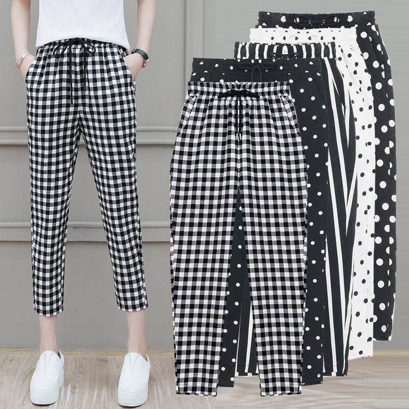 Women's Fashion Capris Chiffon Pants - Mubimart