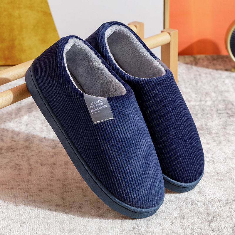 Cozy House Shoes Fuzzy Fluffy Bedroom Slippers Women Winter Warm Shoes - Mubimart