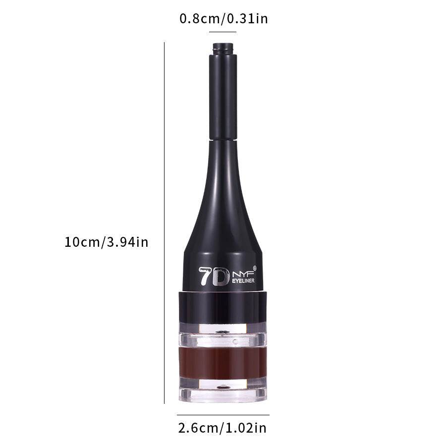 Multifunctional Waterproof Smooth Not Smudge Eyeliner Eyebrow Pencil - Mubimart