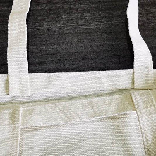 Floral Women Canvas Tote Bag Girl Reu - Mubimart