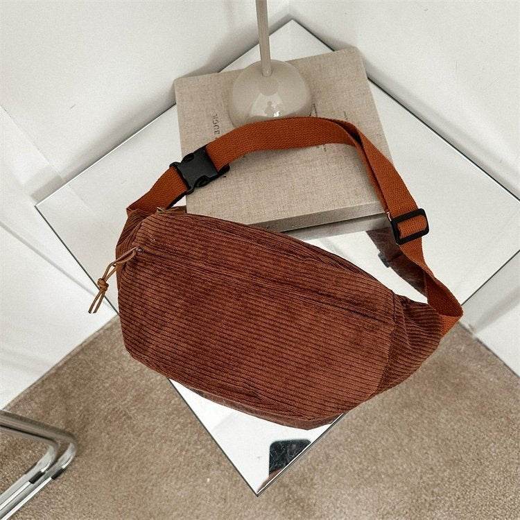 Canvas Casual Bag For Women New Fashion Messenger Bag - Mubimart