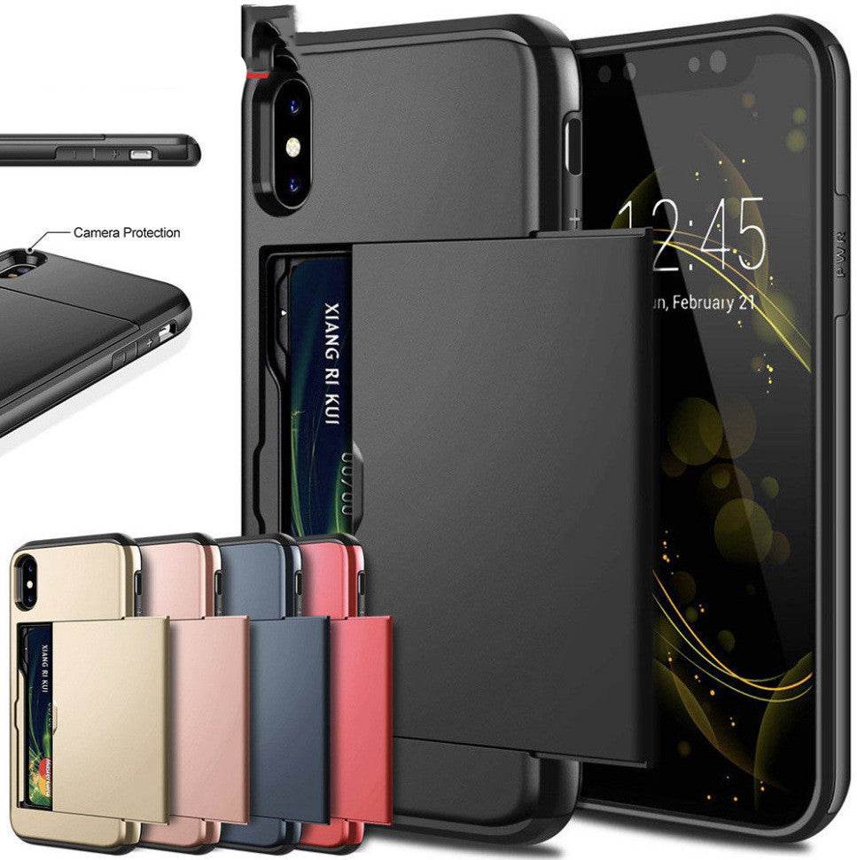 Card Shockproof Hybrid Wallet - Mubimart