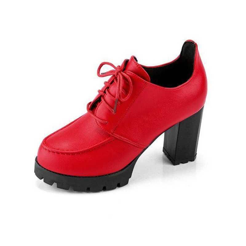 Women's Platform With Thick Heels And High Heels - Mubimart