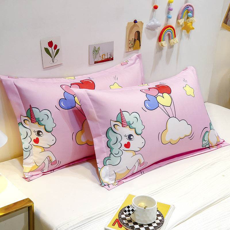 Household Large Pillowcase Aloe Cotton Pillowcase - Mubimart