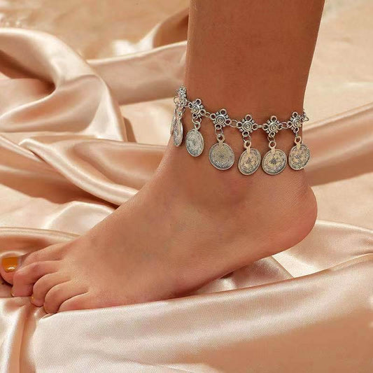 Turkey Coin Antalya Bracelet Beach Ankle - Mubimart