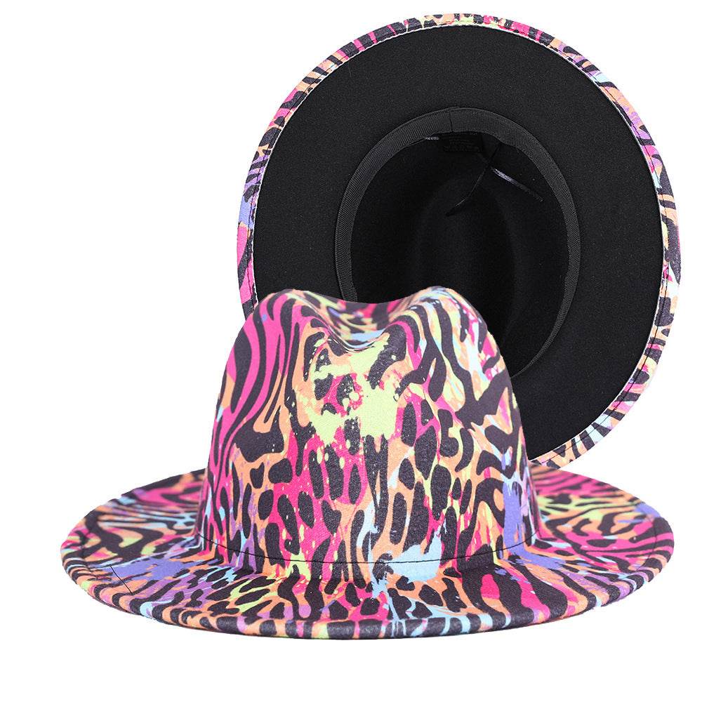 Fedora Hat Travel Styles Are Rich In Color Matching - Mubimart