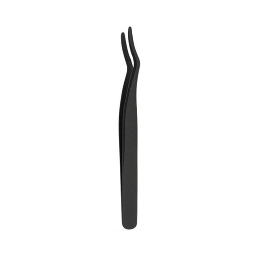 Stainless Steel Eyelash Curler Aid Tweezers - Mubimart