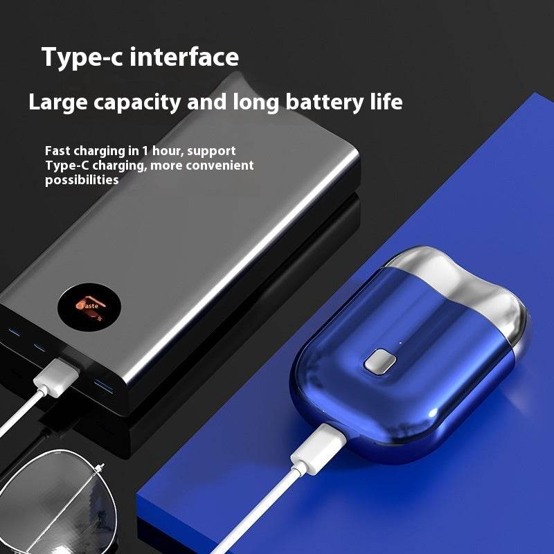 Electric Shaver Mini-portable Rechargeable Men - Mubimart