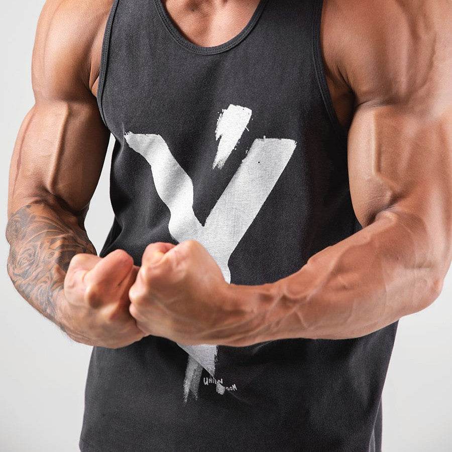 Cotton Sleeveless T-shirt Brother Sports Undershirt Tide - Mubimart