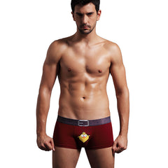 Men's Boxer Briefs Mysterious Bird Male Boxer Briefs U Convex Design Briefs