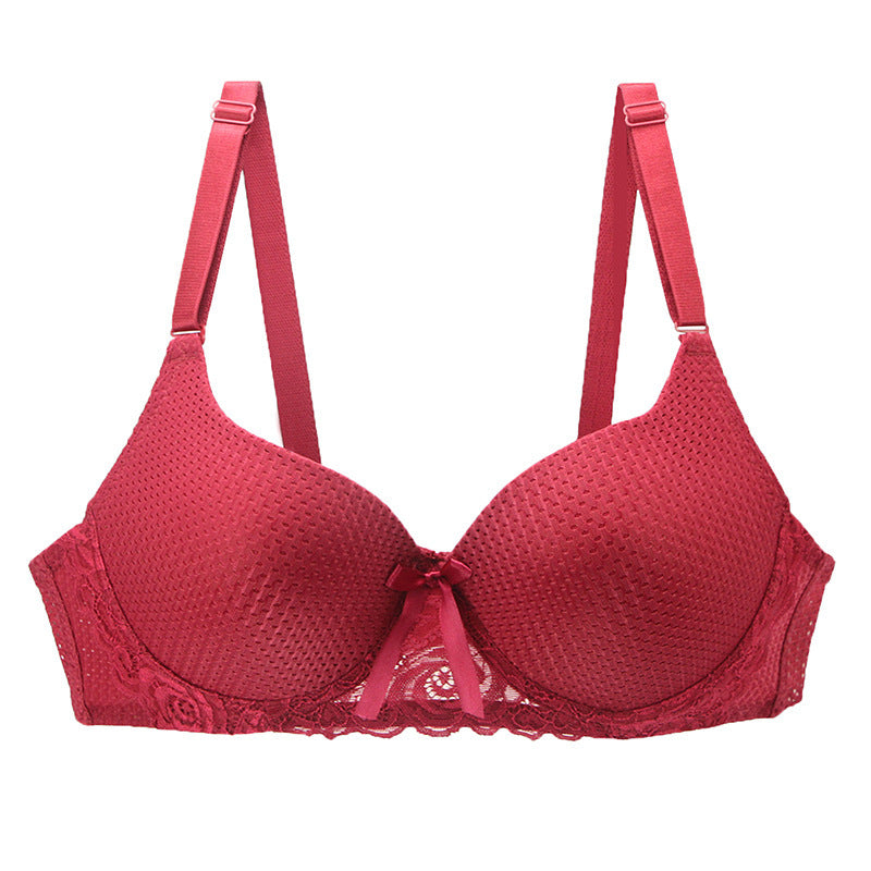 Plus Size Lace Lingerie Bra - Mubimart -  