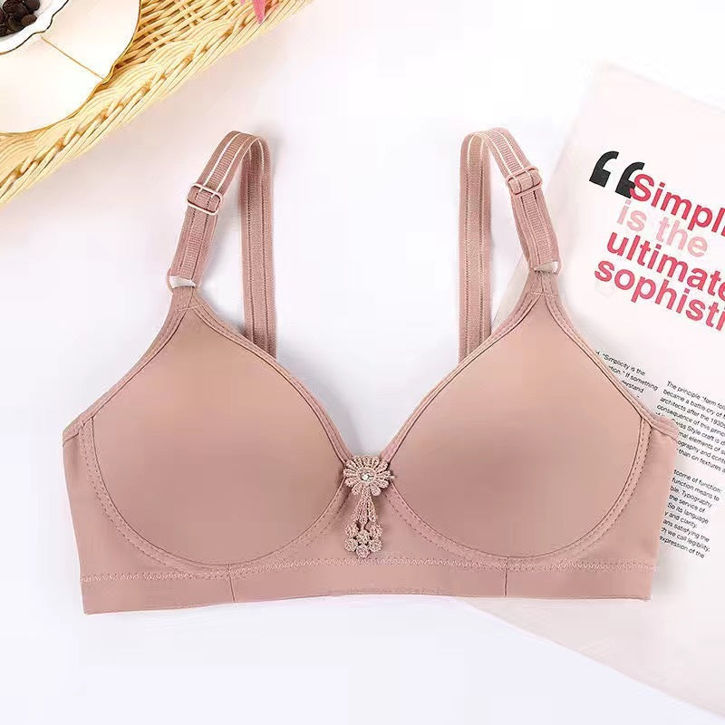 Women's Wireless Bra Breathable Large Size - Mubimart -  