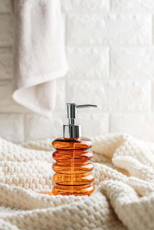 Glass Dispenser Bathroom Lotion Bottle Transparent Soap Dispenser