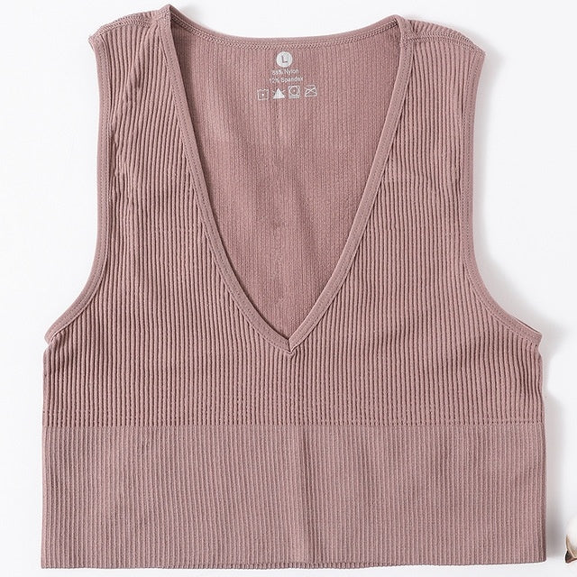 Chic Sexy Camisole Women Tank Crop Top Female Vest - Mubimart -  