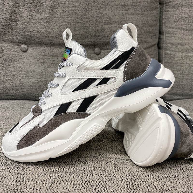 Autumn Men Sports Mesh Breathable Shoes Leisure - Mubimart
