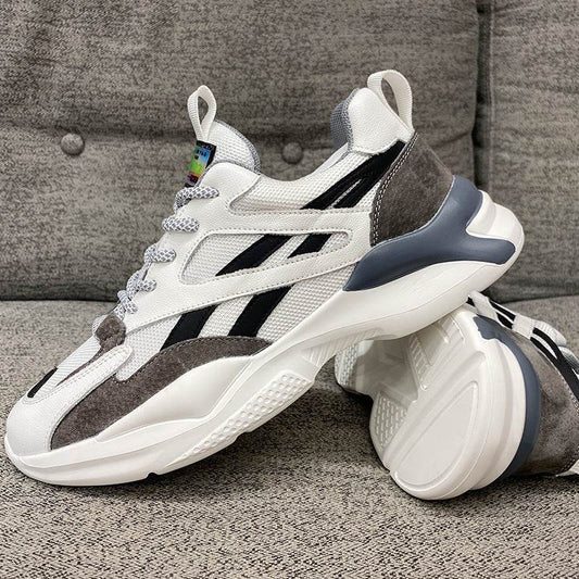 Autumn Men Sports Mesh Breathable Shoes Leisure - Mubimart
