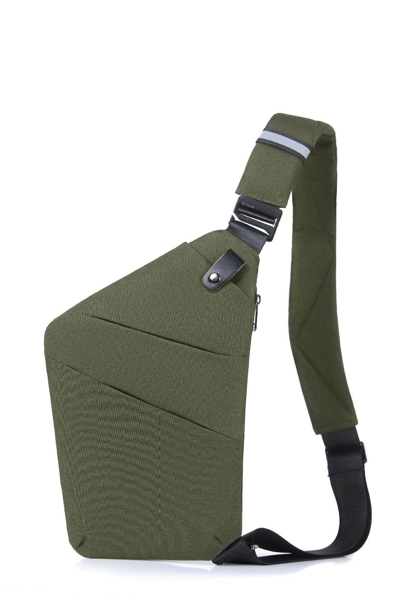 Men's Fashion Casual Travel Sling Crossbody Bag - Mubimart