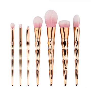 7 makeup brushes, makeup tools, diamond makeup brush foundation brush - Mubimart -  