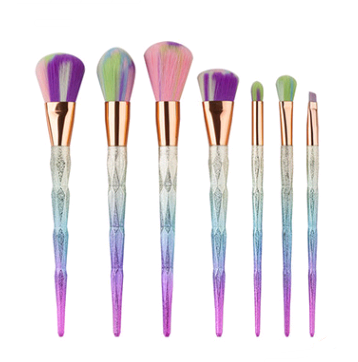 7 makeup brushes, makeup tools, diamond makeup brush foundation brush - Mubimart -  